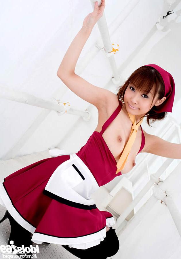 15P Adorable japanese girl with a tight body