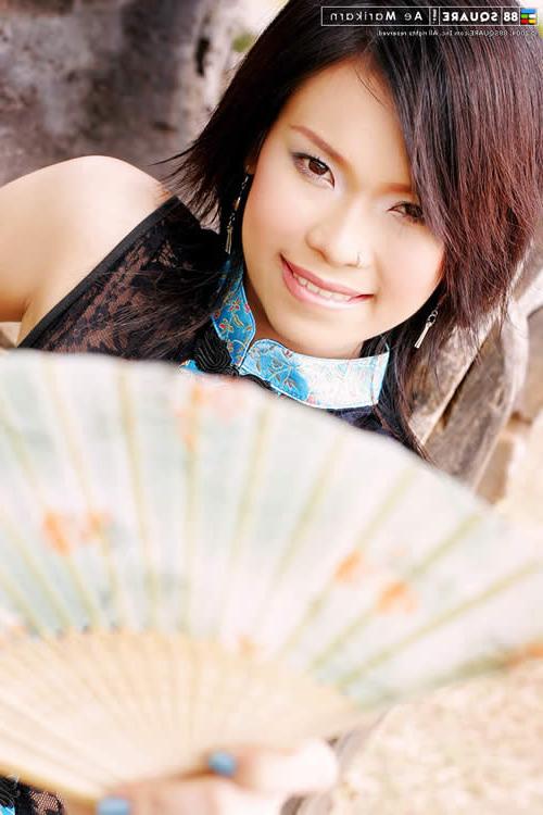 15P Adorable asian model stripping