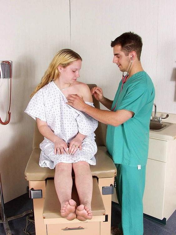 16P Young Gyno Doctor Probed Pussy and Ass