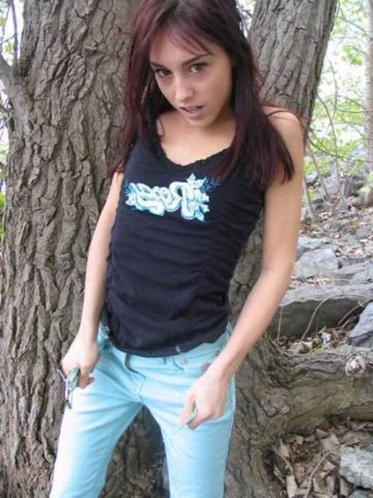 16P adorable cutie posing at the park