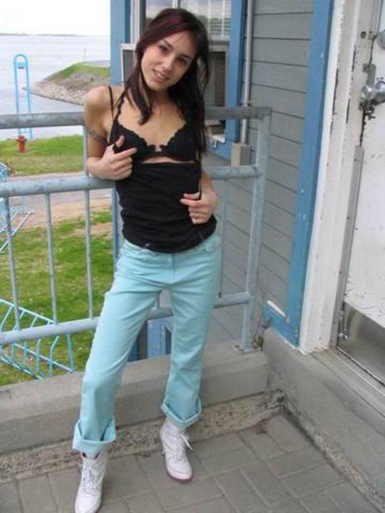 16P adorable cutie posing at the park