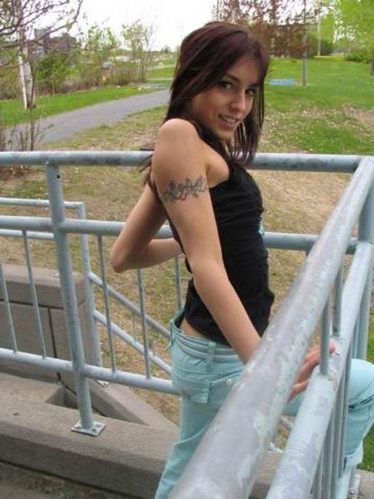 16P adorable cutie posing at the park