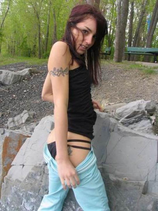 16P adorable cutie posing at the park