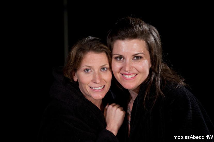 15P Two lesbian bitches abuse and fuck an innocent bartender when they are thrown in