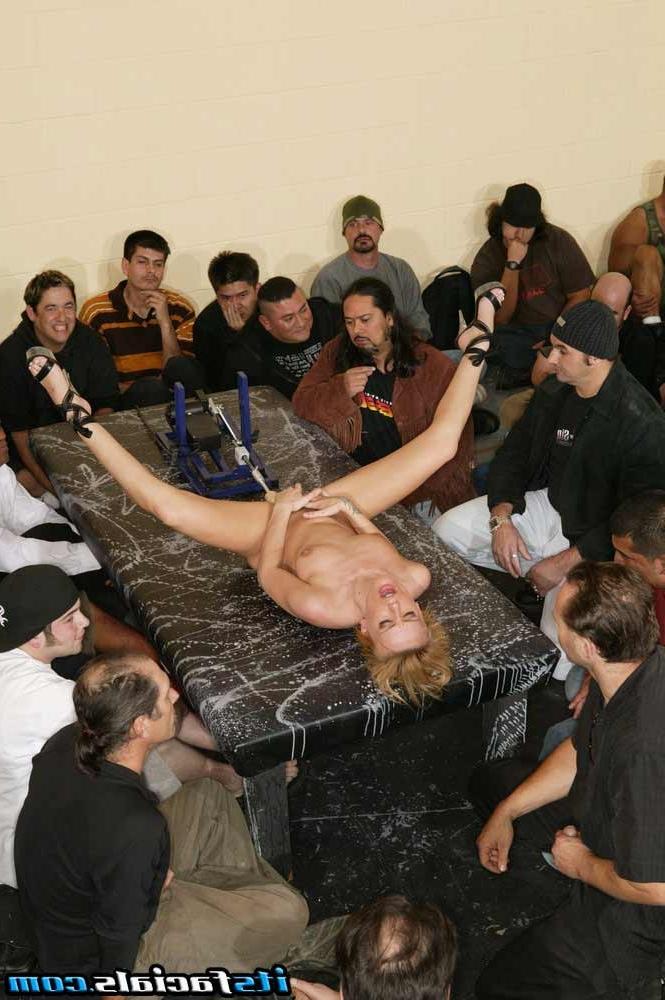 16P Blonde receive facial cumshot of several cocks