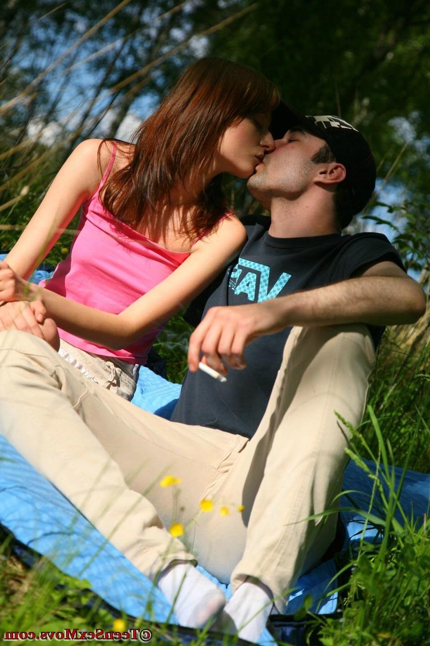 15P Adorable teen girls gets good and fucked out by a lake