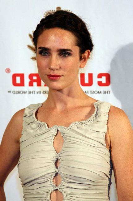 15P Celebrity Jennifer Connelly adorable in a short dress