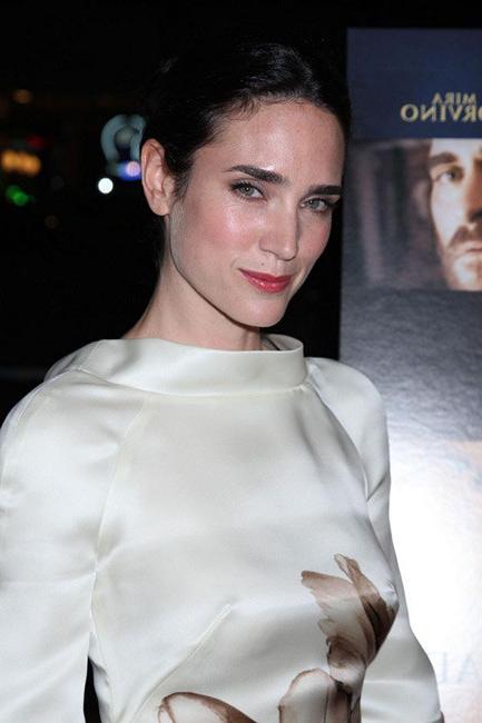 15P Celebrity Jennifer Connelly adorable in a short dress