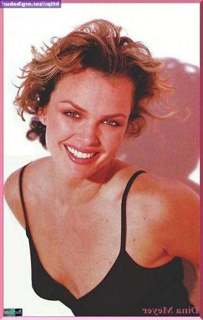 16P Adorable actress Dina Meyer nude in hot movie scenes