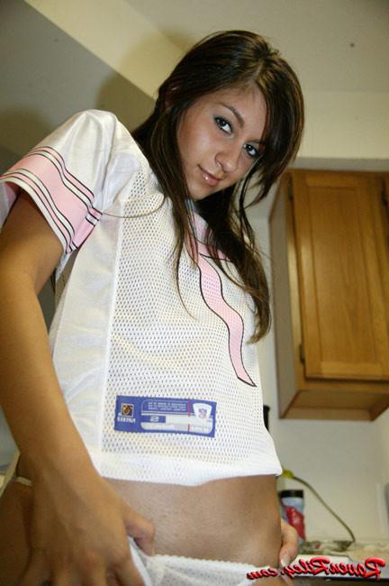 15P Teen sweetheart in her new Jersey dress