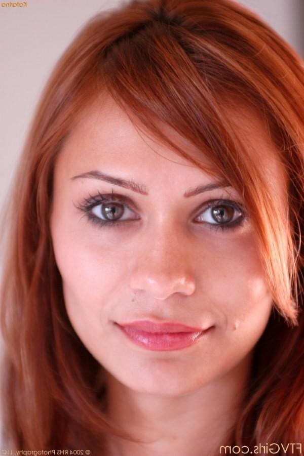16P Adorable redhead teen posing and masturbating with egg vibrator
