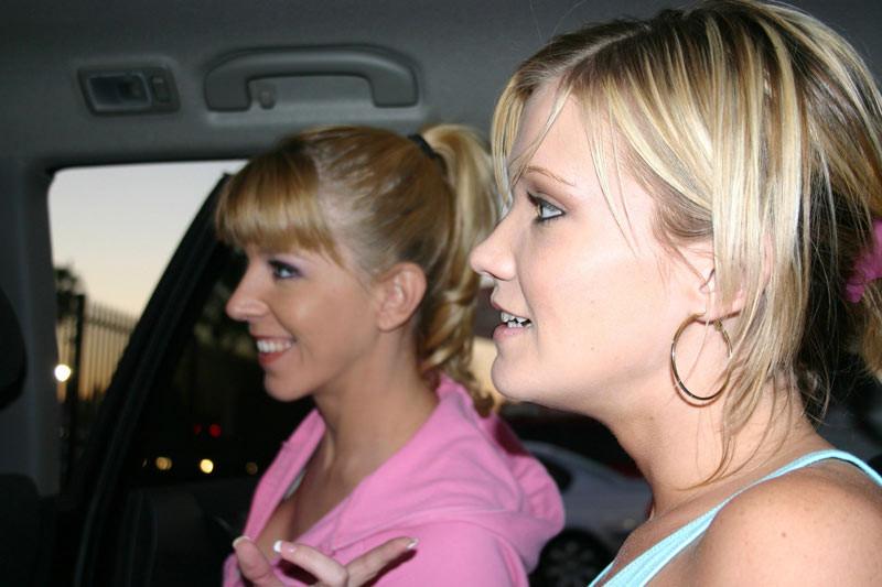 17P Young lovely blonde cutie enjoying her first threesome