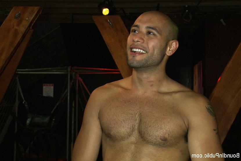 15P 50 horny men use and abuse Leo Forte hard at SF Citadel.