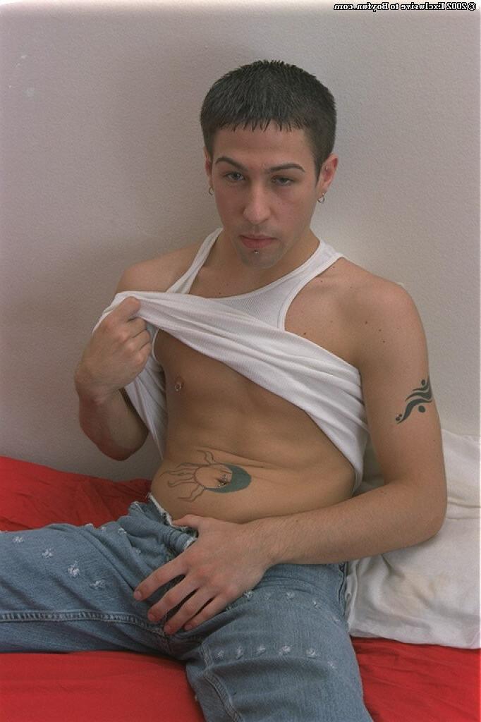 16P Adorable gay boy stripping and jerking his dick