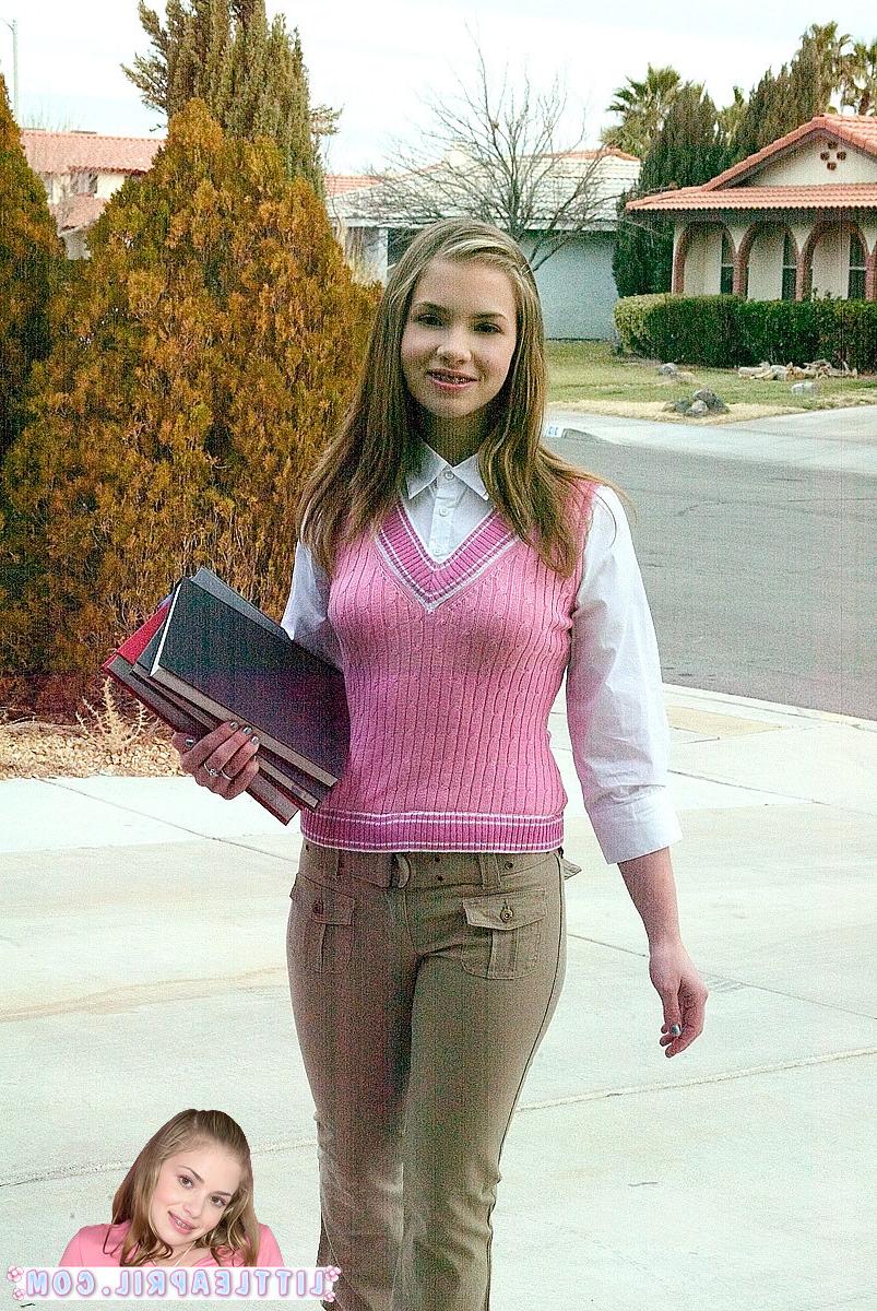 16P Sweet adorable schoolgirl strips down very slowly