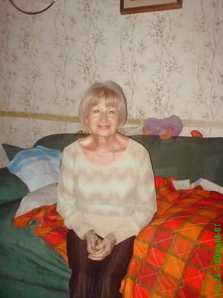 13P Adorable non-nude very old granny
