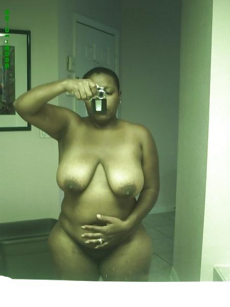 20P Black ebony african natural boobs