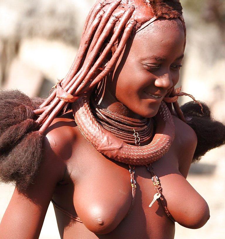 14P The Beauty of Africa Traditional Tribe Girls