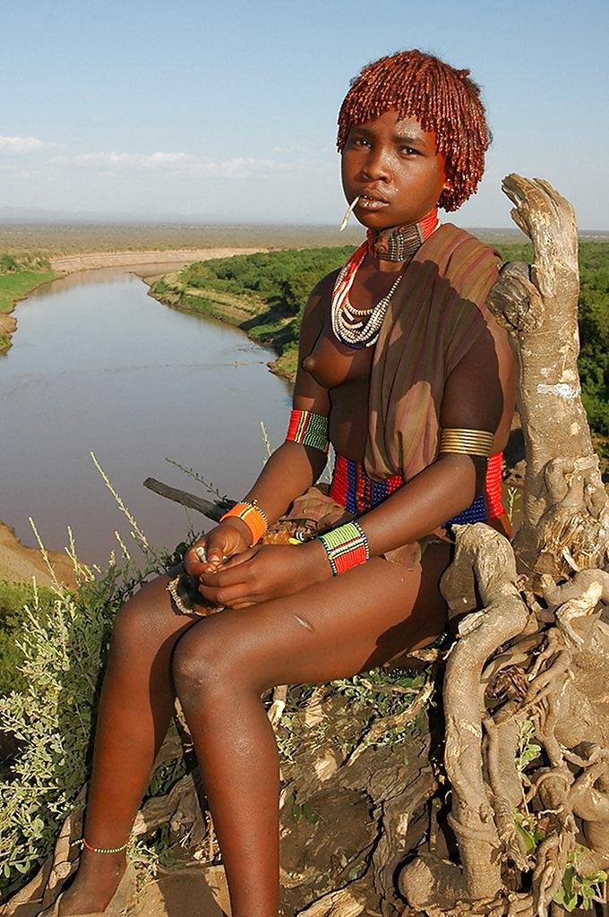12P The Beauty of Africa Traditional Tribe Girls