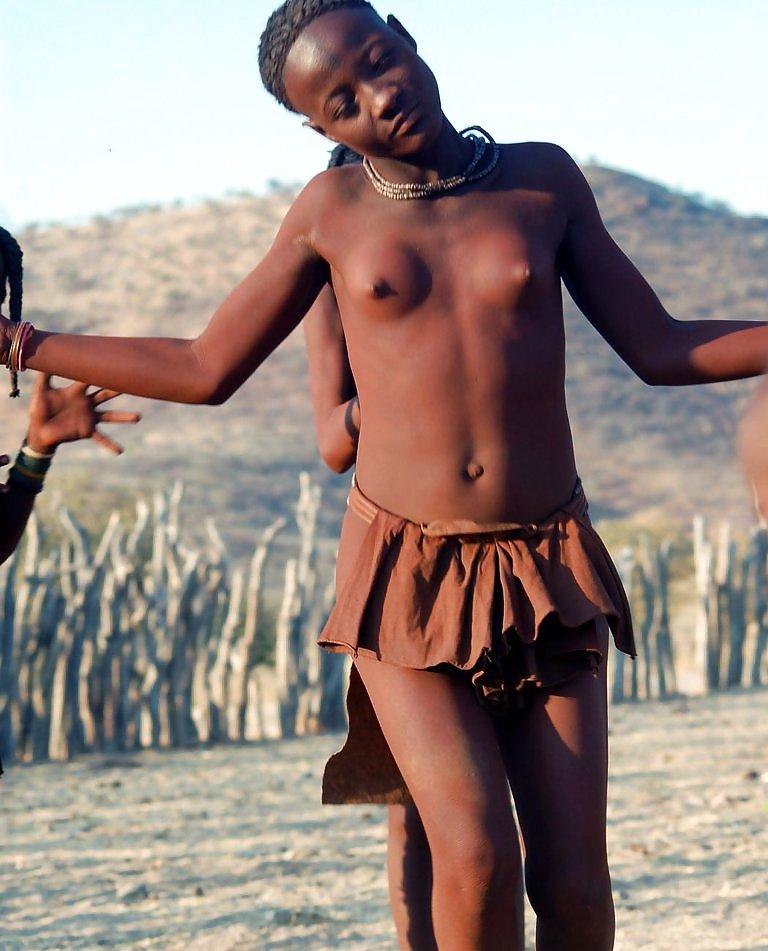 12P The Beauty of Africa Traditional Tribe Girls