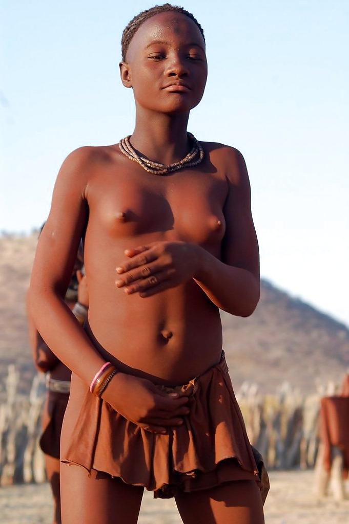 12P The Beauty of Africa Traditional Tribe Girls