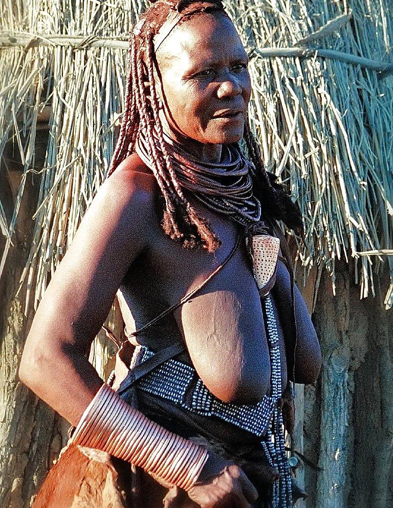 14P The Beauty of Africa Traditional Tribe Girls