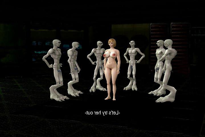25P Sarah Cave  Alien Sex Slave parts 1 &2