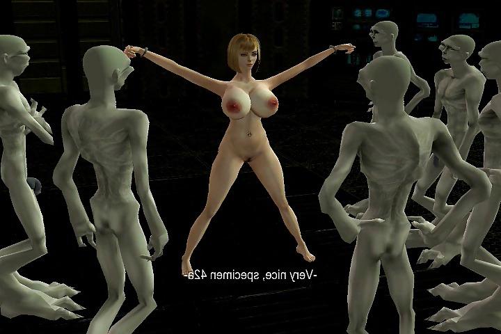 25P Sarah Cave  Alien Sex Slave parts 1 &2