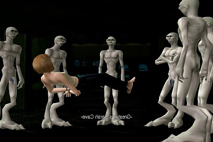 25P Sarah Cave  Alien Sex Slave parts 1 &2