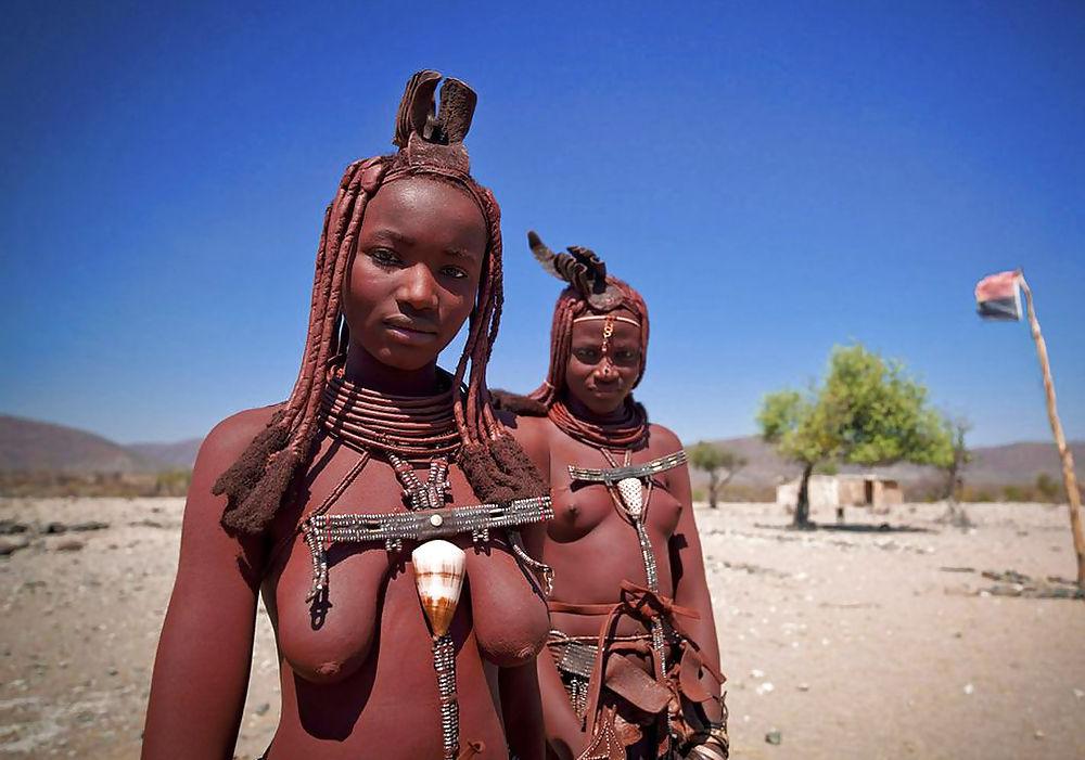 17P The Beauty of Africa Traditional Tribe Girls