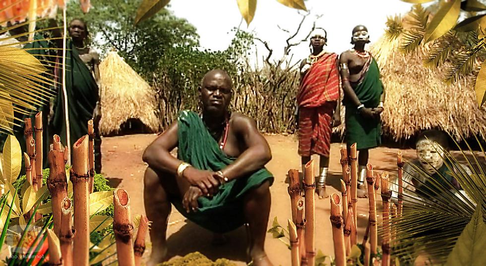 25P White women vacation in polygamous African tribes