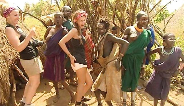 25P White women vacation in polygamous African tribes
