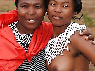 25P Some African Tribal Girls