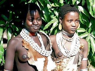 25P Some African Tribal Girls