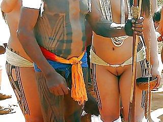 25P Some African Tribal Girls