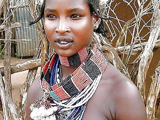 25P Some African Tribal Girls