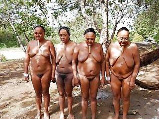 25P Some African Tribal Girls