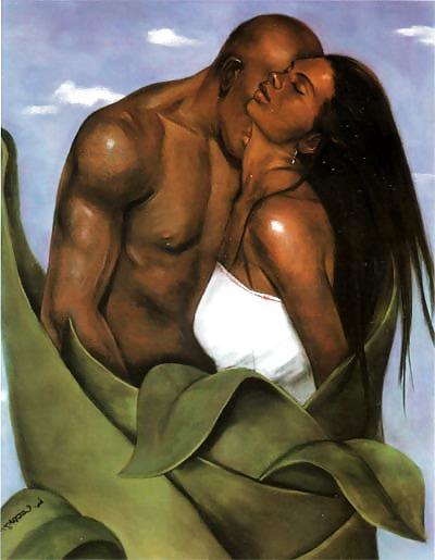 25P African-American Erotic Art