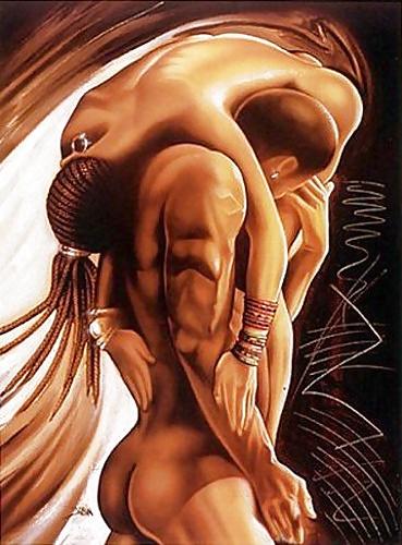 25P African-American Erotic Art