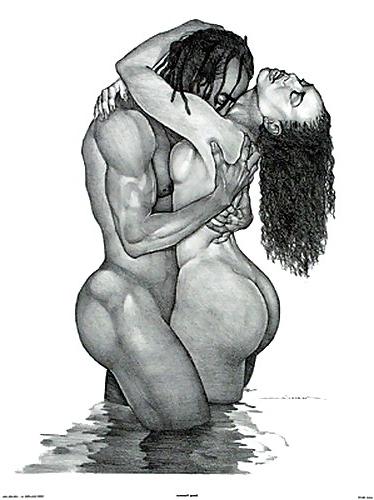 25P African-American Erotic Art