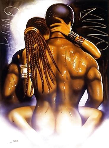 25P African-American Erotic Art