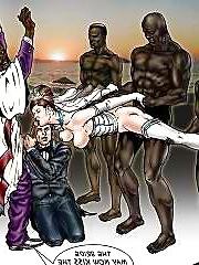 25P Lady DIANA DI AFRO ART with BBC & My Cuckold LEO VIKING