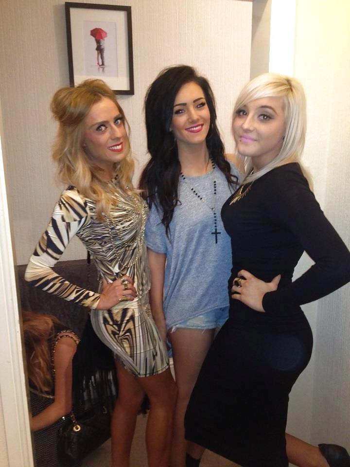 25P Northern Irish Lasses All Dressed Up Waiting For Cum