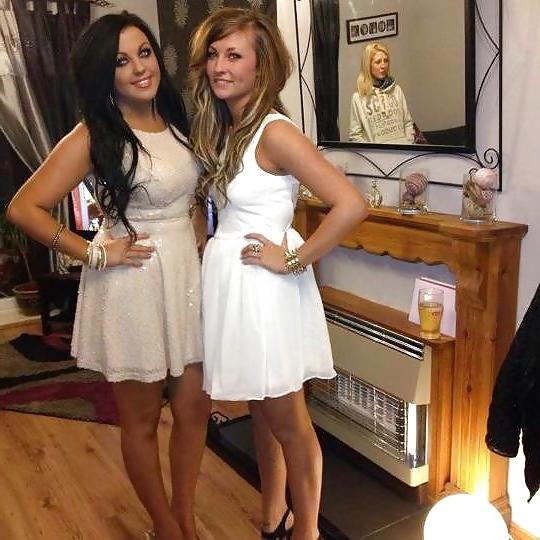 25P Northern Irish Lasses All Dressed Up Waiting For Cum