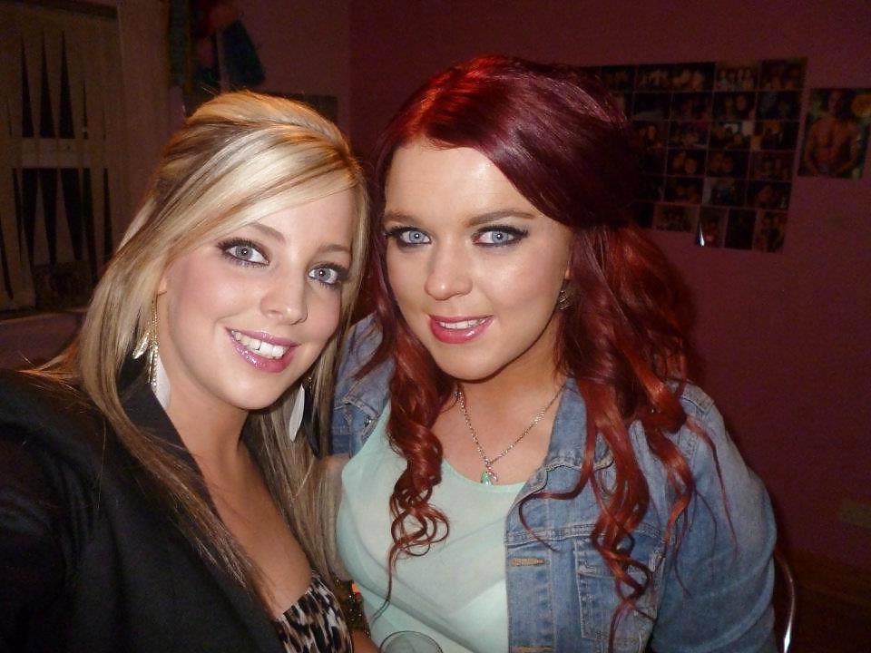 25P Northern Irish Lasses All Dressed Up Waiting For Cum