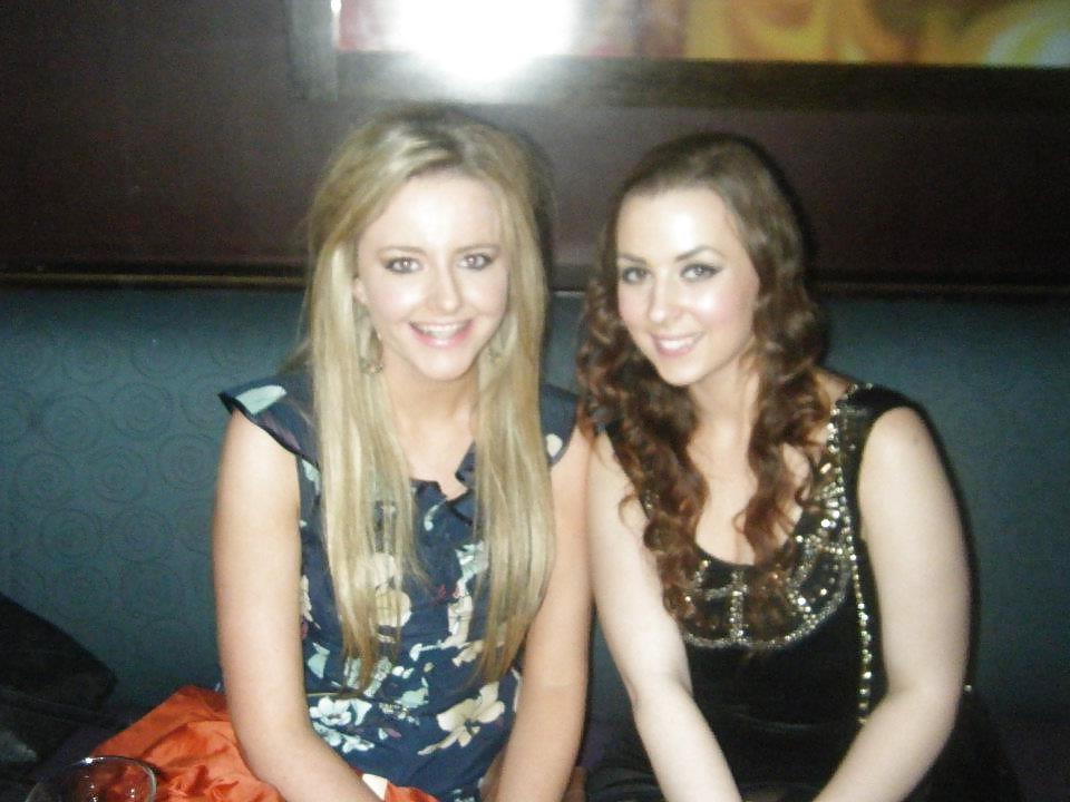 25P Northern Irish Lasses All Dressed Up Waiting For Cum