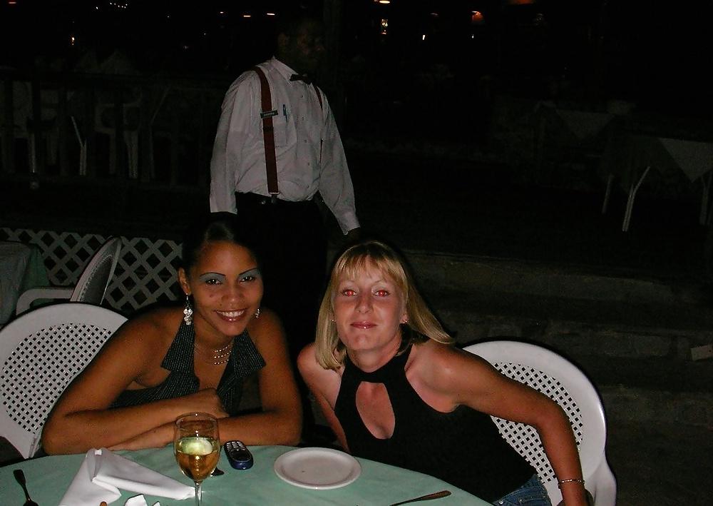 16P Blonde Milf prefers a real African Pussy