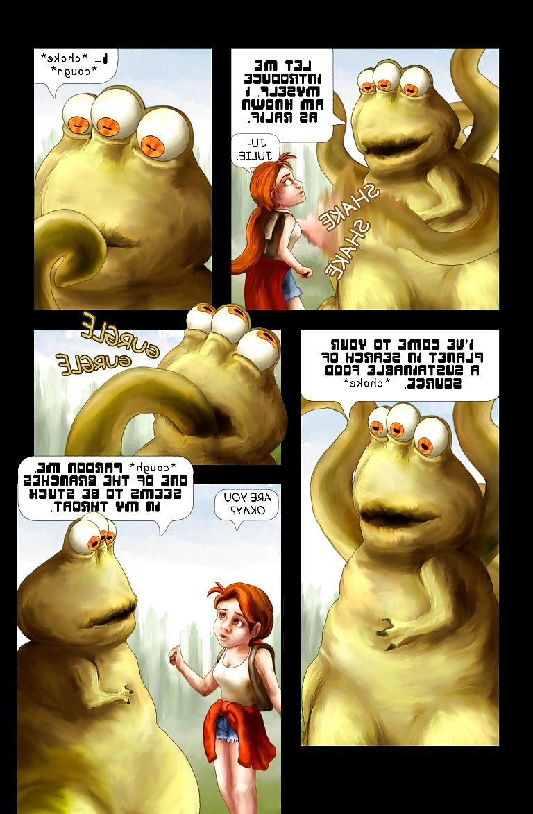 25P Julie and the alien