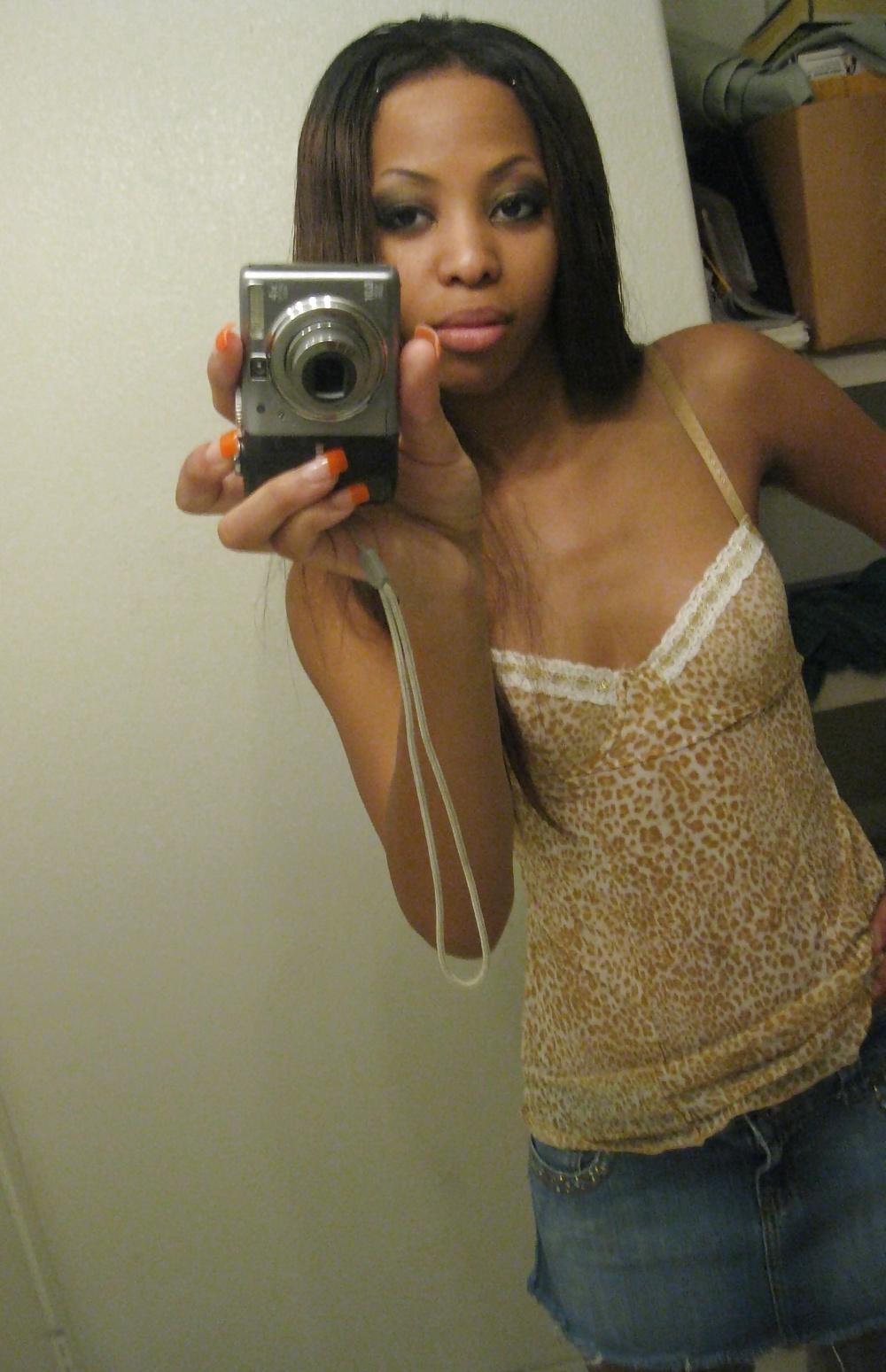 25P African American teen pussy - PIERCED! 