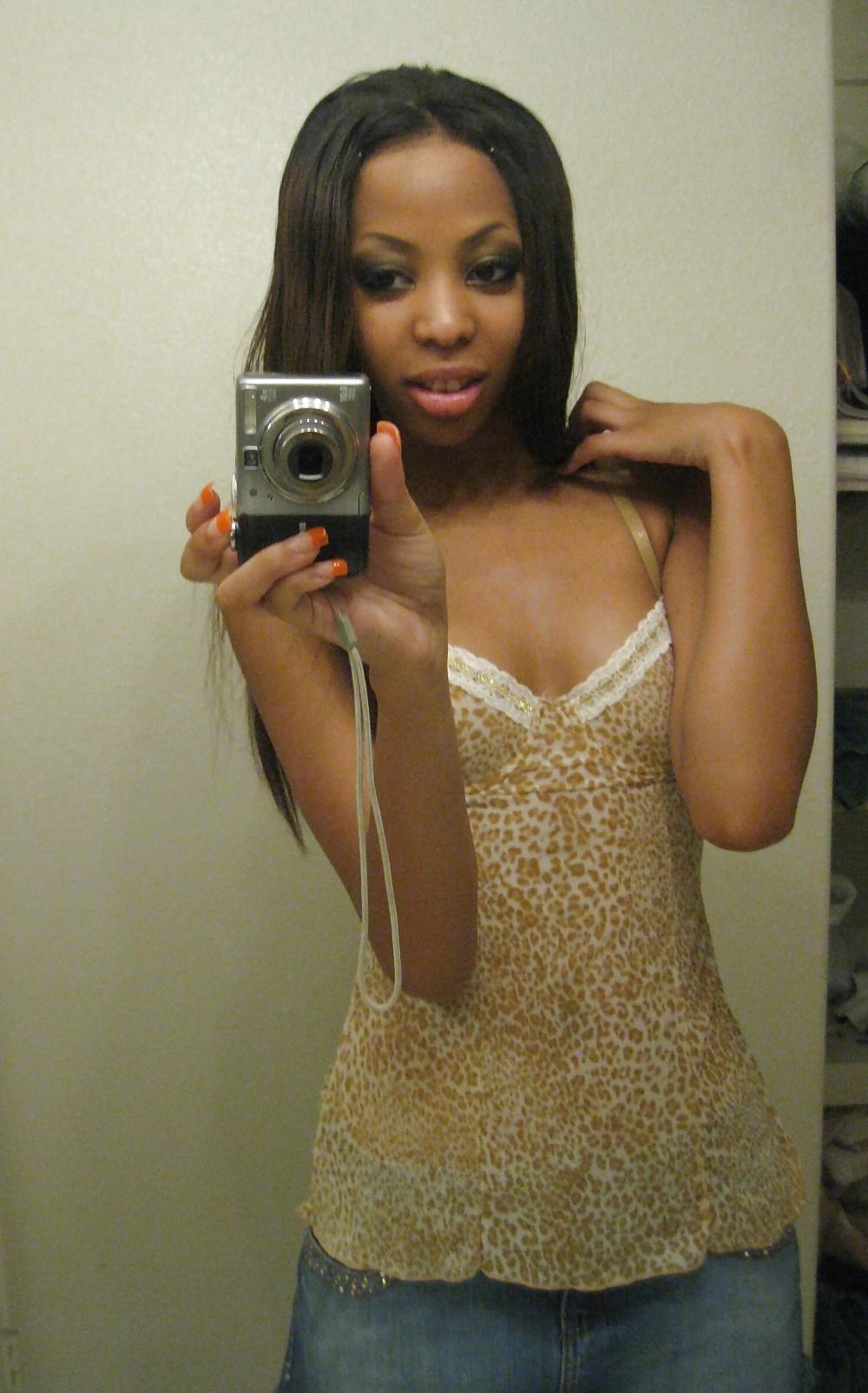 25P African American teen pussy - PIERCED! 